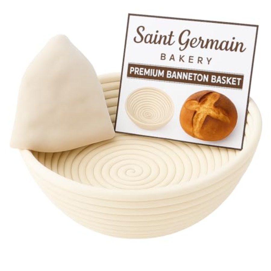 Proofing Basket Banneton - Premium Round Bread Banneton Basket with