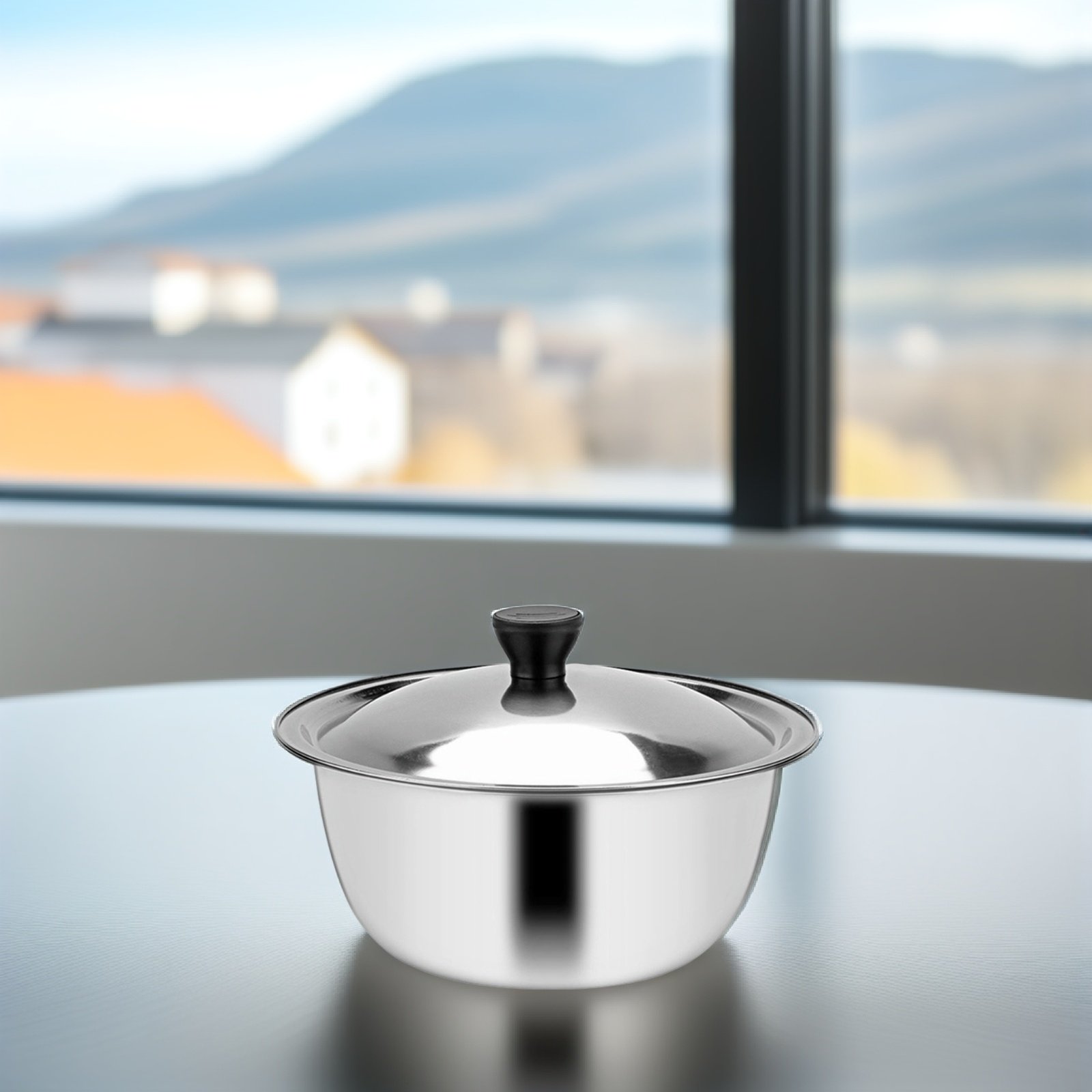 Kitchen Baking Bowls - 1 set 1 Set Stainless Steel