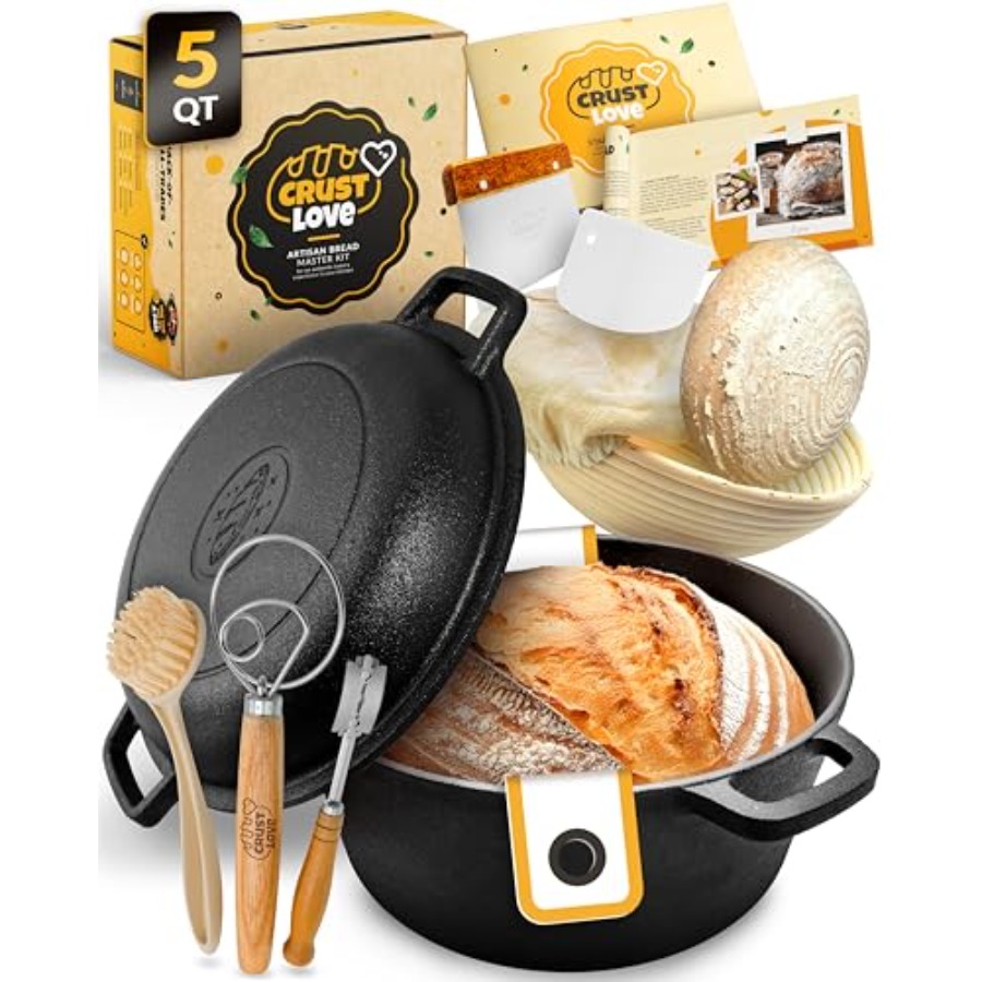 Proofing Basket Banneton - Cast Iron Dutch Oven for Bread