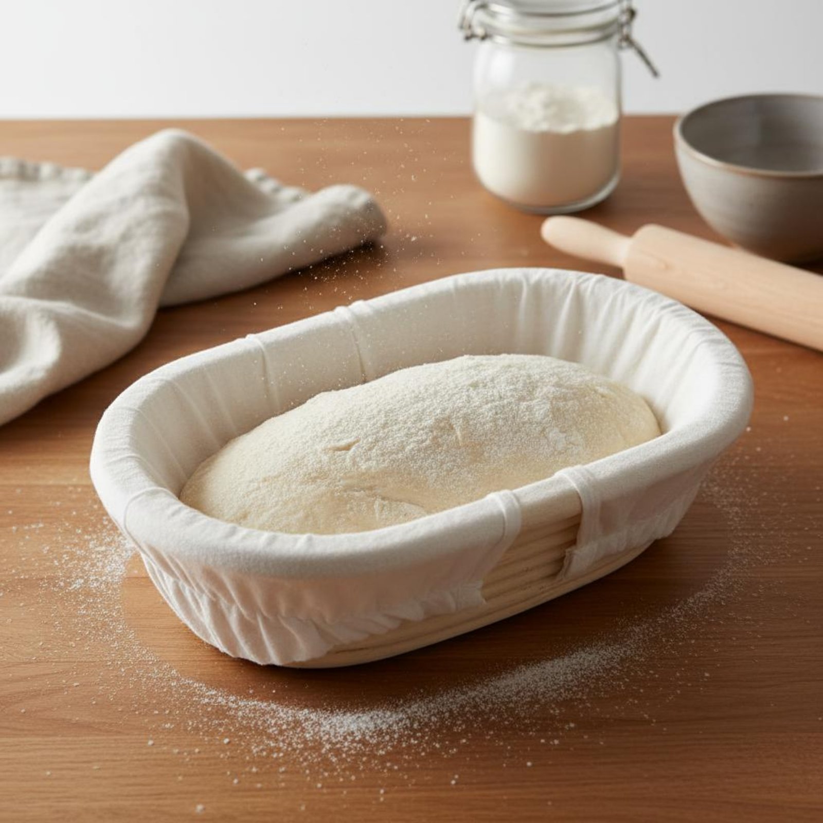 Proofing Basket Banneton - Bread Proofing Basket Biodegradable Banneton Basket