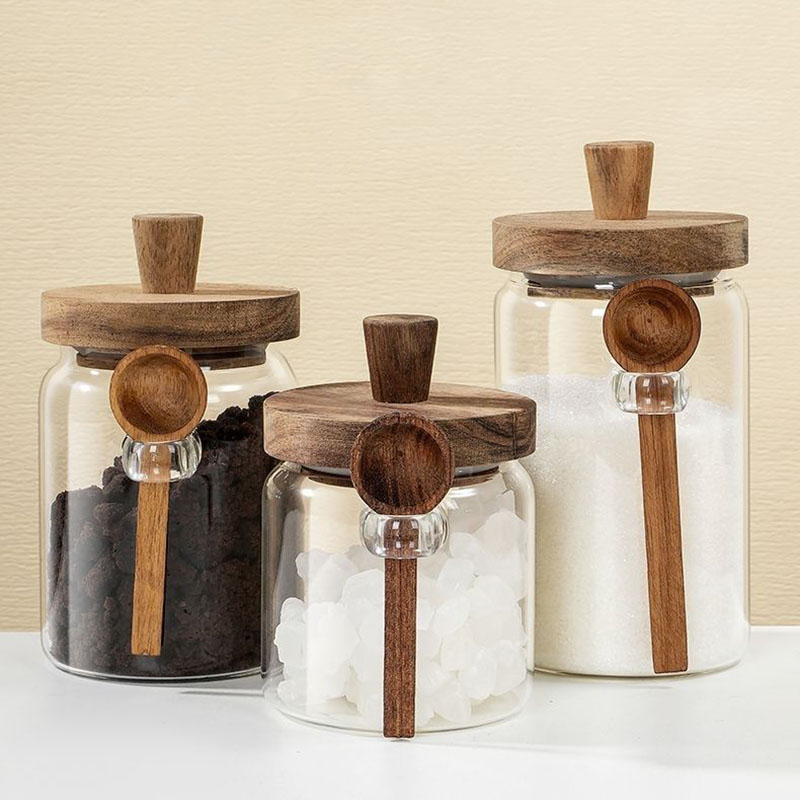 Clear Glass Candy Snack Jar wi - Kitchen Bank recensie en prijs
