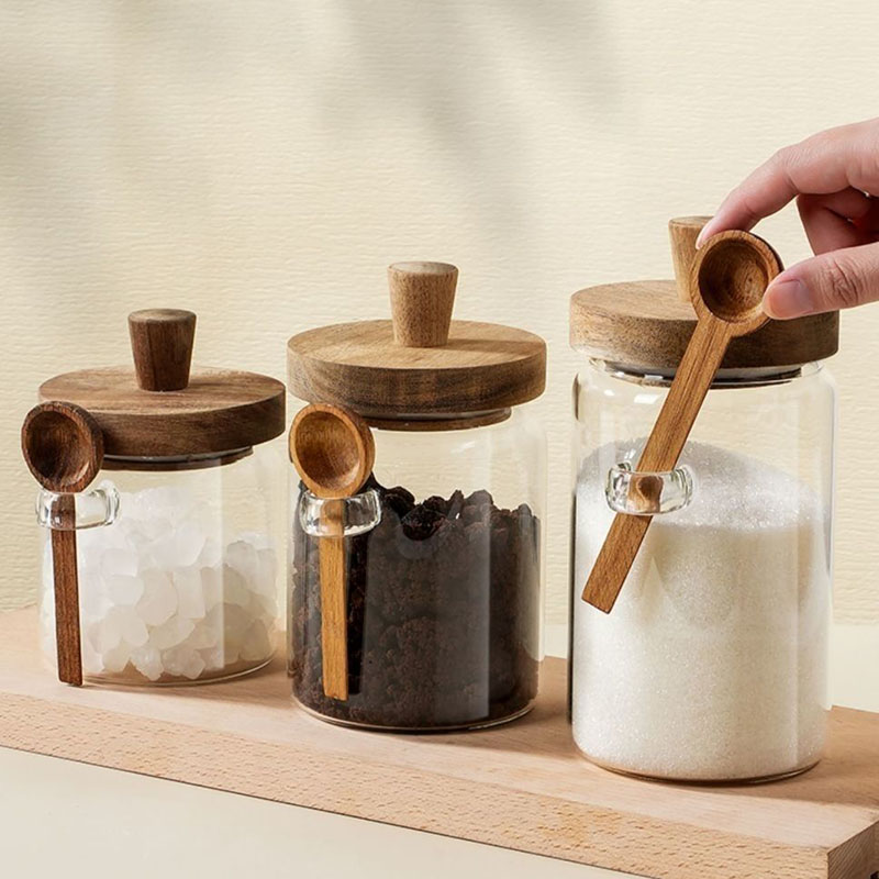 Clear Glass Candy Snack Jar wi - Kitchen Bank recensie en prijs