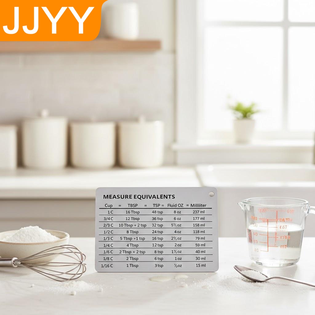Stainless Steel Kitchen Scale  - Kitchen Baking Conversion Chart recensie en prijs