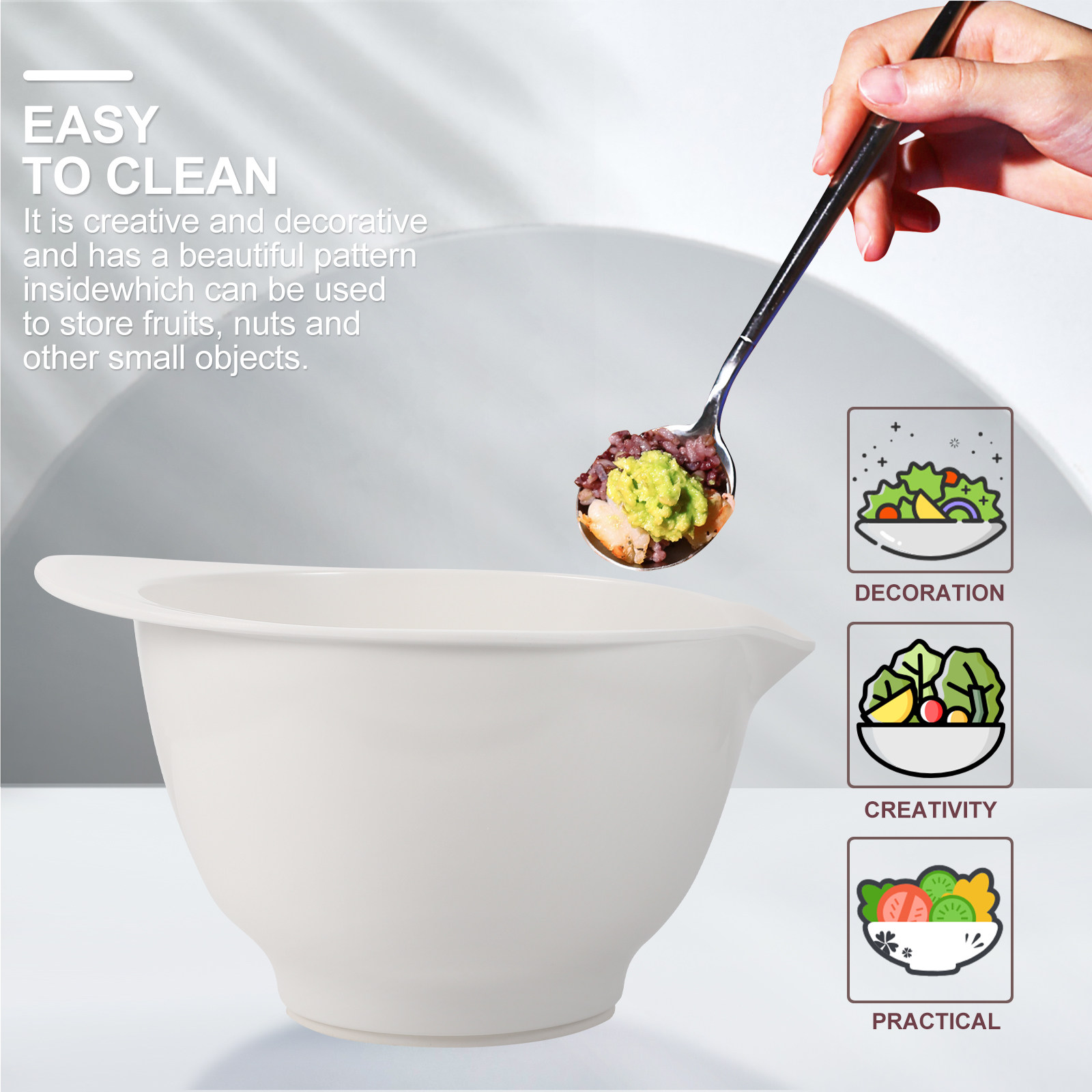 1Pcs Premium Eco-Friendly Mixi - Kitchen Baking Bowls recensie en prijs