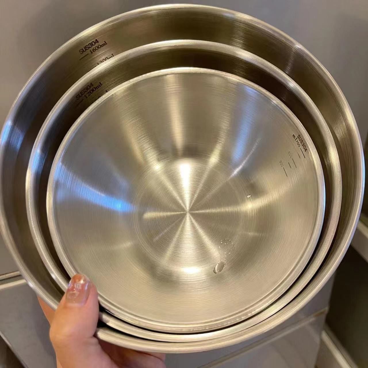 1-3 Stainless Steel Bowl Set w - Kitchen Baking Bowls recensie en prijs