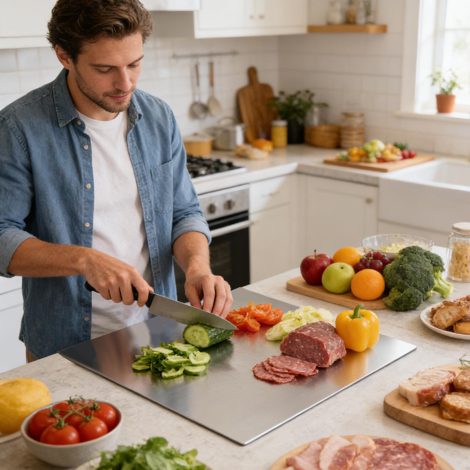 Stainless Steel Cutting Board  - Kitchen And Baking Tools recensie en prijs