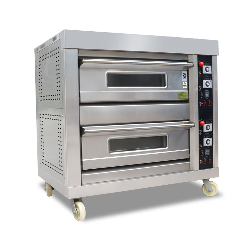 Commercial gas oven, two-layer - Commercial Kitchen Baking Equipment recensie en prijs
