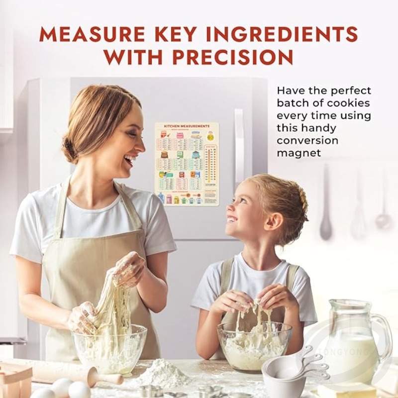 Kitchen Conversion Chart Magne - Kitchen Baking Conversion Chart recensie en prijs