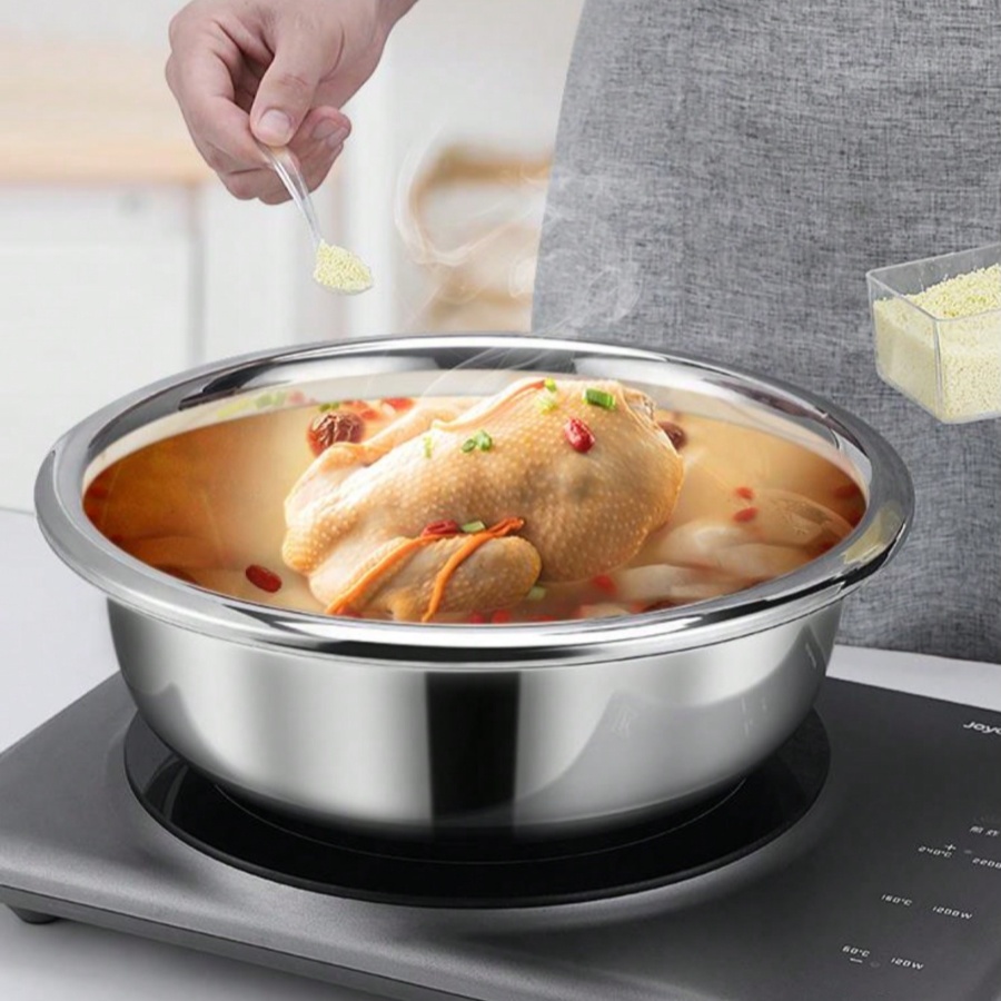 Stainless Steel Round Kitchen  - Kitchen Baking Bowls recensie en prijs