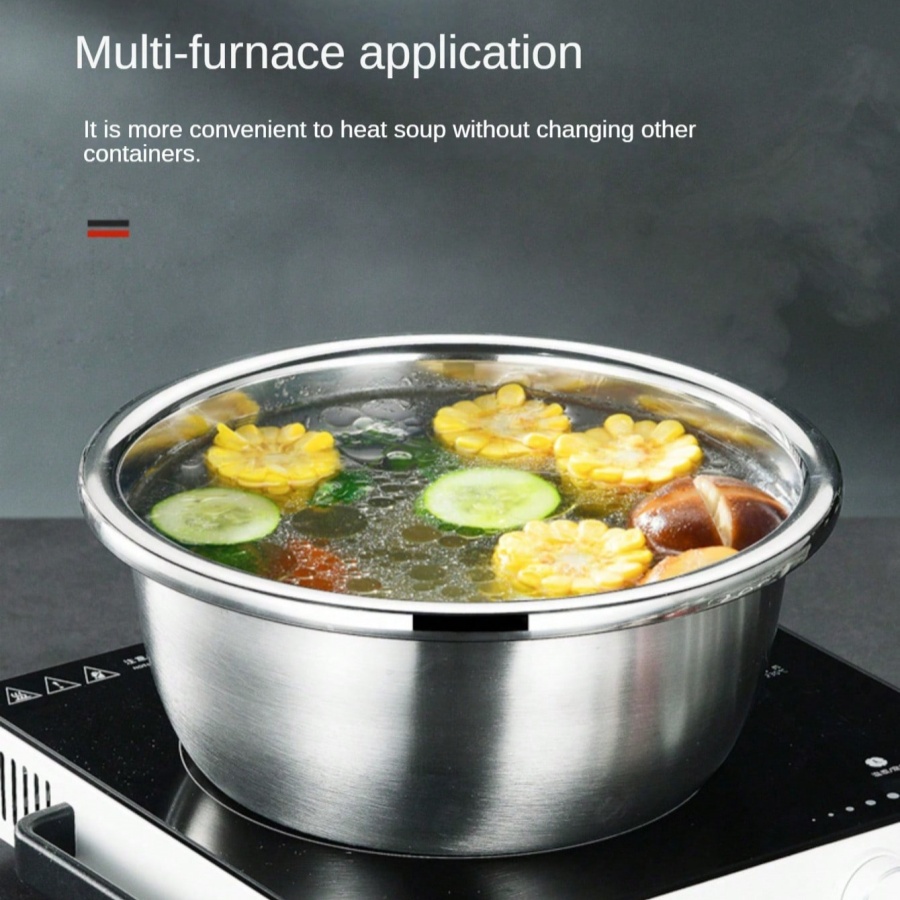 Stainless Steel Round Kitchen  - Kitchen Baking Bowls recensie en prijs