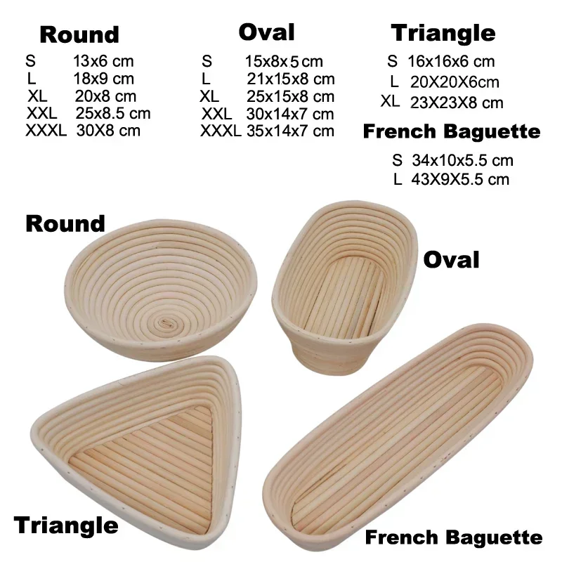 Rattan Bread Proofing Basket B - Proofing Basket Banneton recensie en prijs