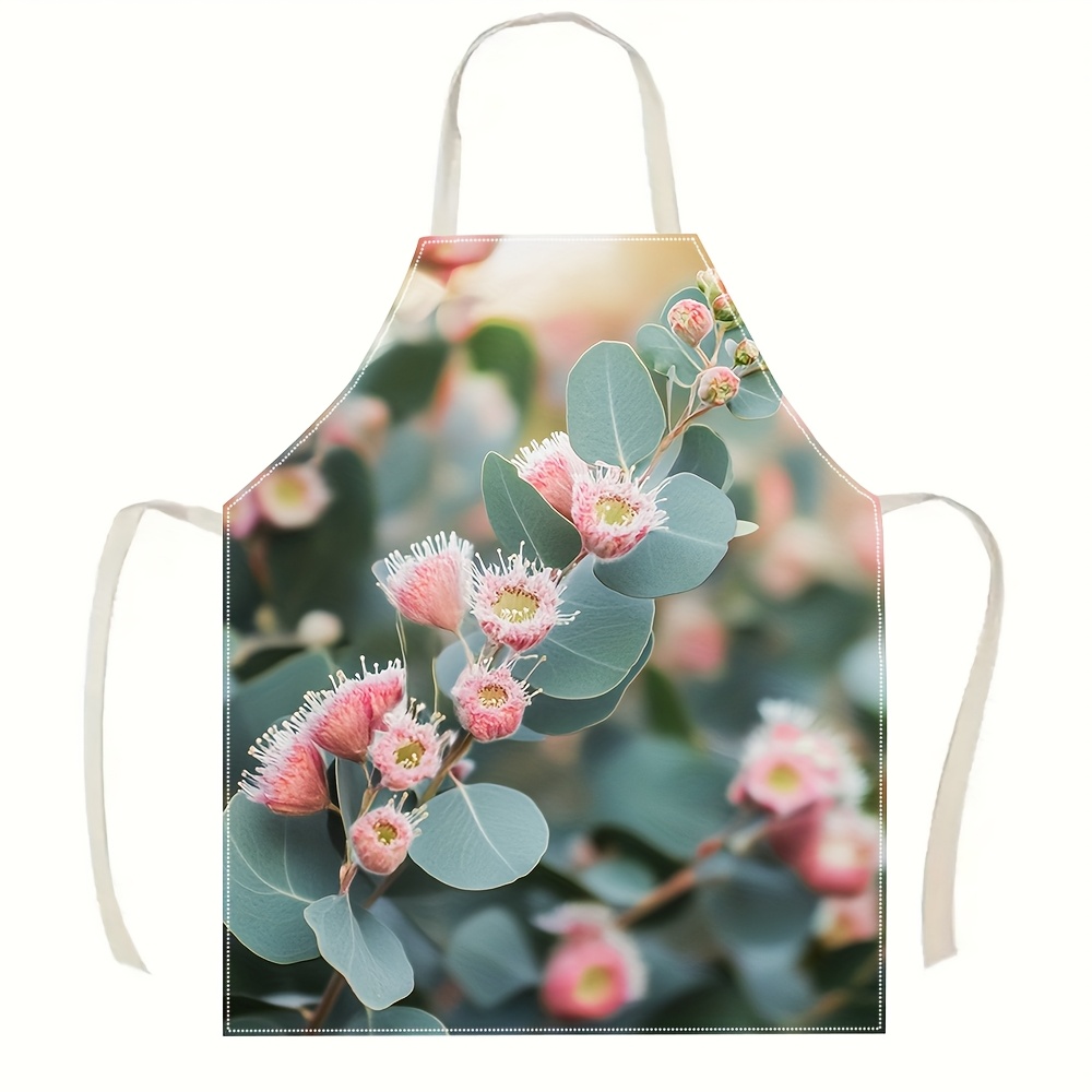 1pc Linen Apron Eucalyptus Flo - Kitchen Baking Ideas recensie en prijs