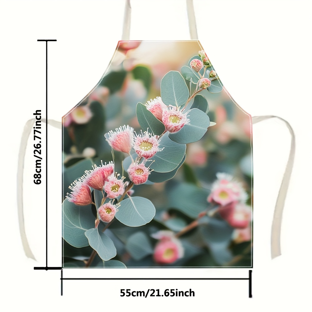 1pc Linen Apron Eucalyptus Flo - Kitchen Baking Ideas recensie en prijs