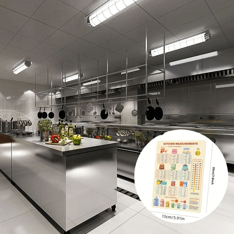 1PC Kitchen Conversion Chart,  - Kitchen Baking Conversion Chart recensie en prijs