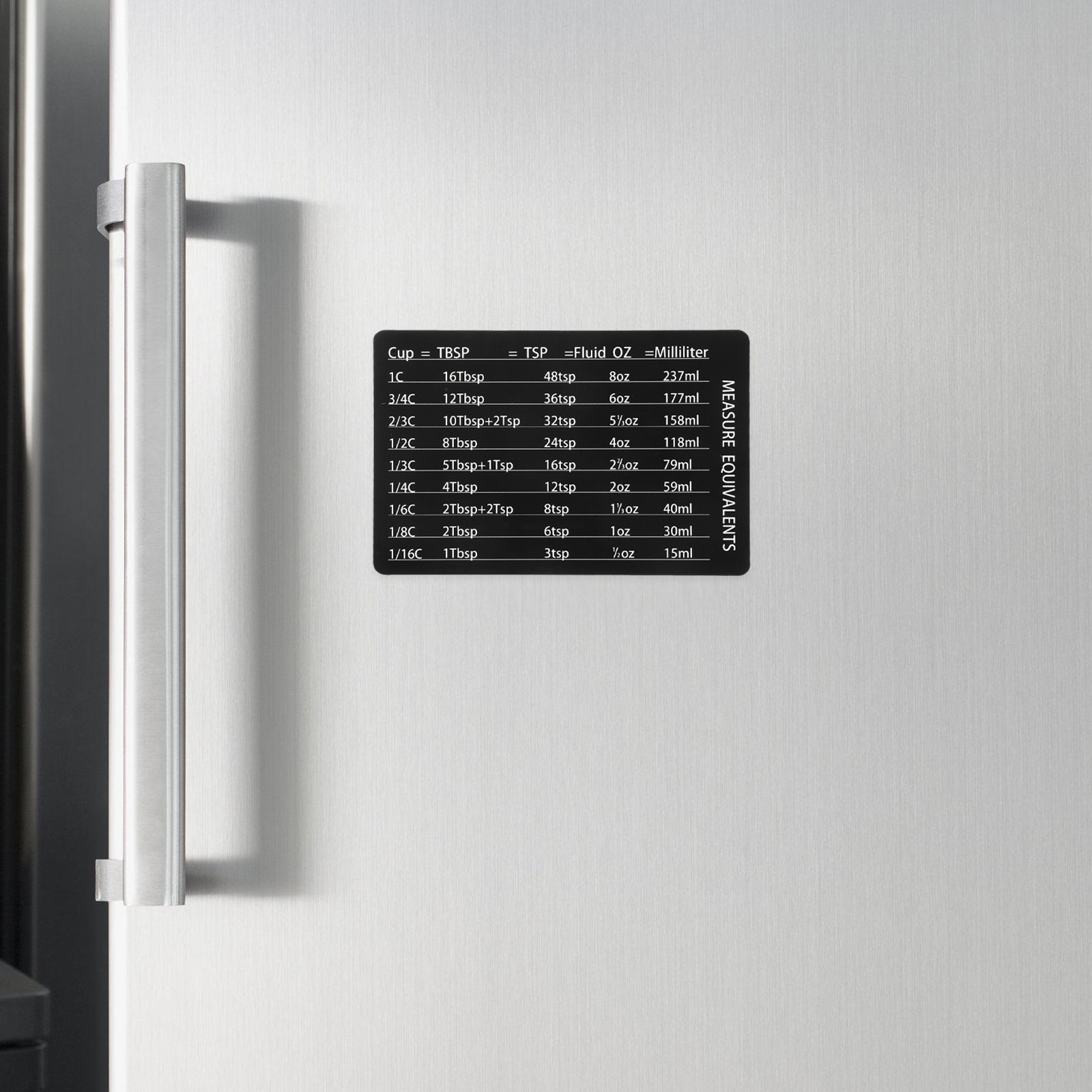 Magnetic Kitchen Conversion Ch - Kitchen Baking Conversion Chart recensie en prijs