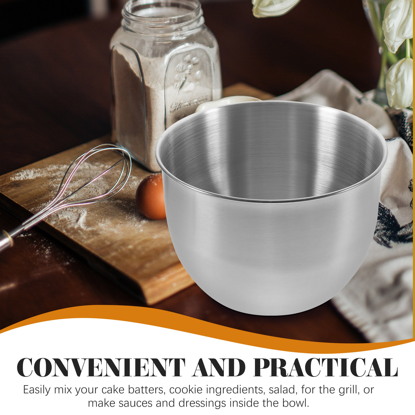 Stainless Steel Deep Mixing Bo - Kitchen Baking Bowls recensie en prijs