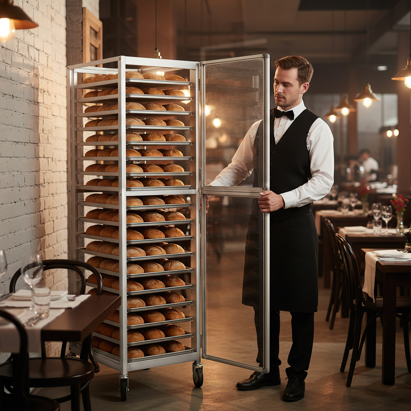 18 Tiers Bun Rack with Wheels  - Commercial Kitchen Baking Equipment recensie en prijs