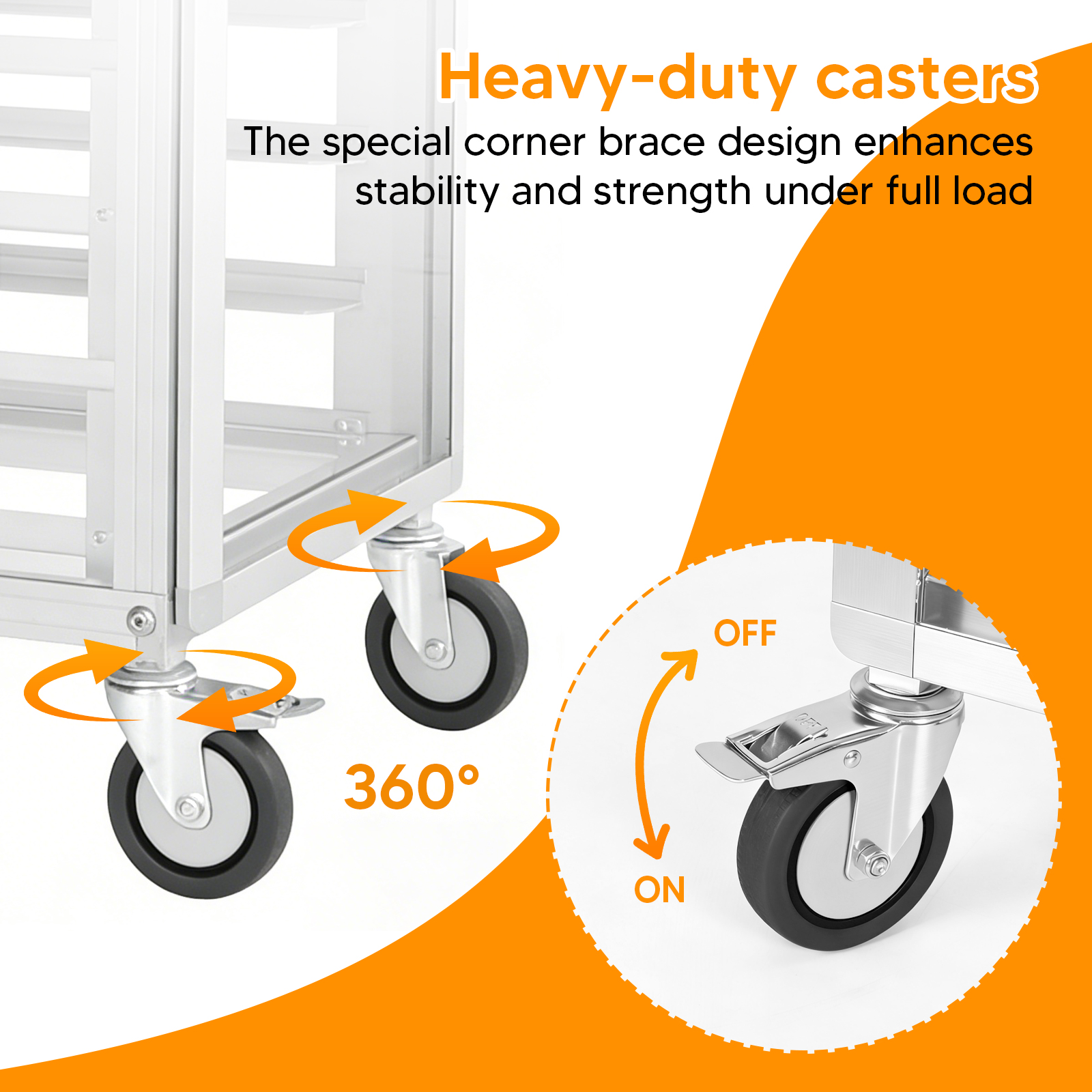 18 Tiers Bun Rack with Wheels  - Commercial Kitchen Baking Equipment recensie en prijs