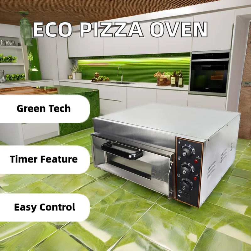 Stainless Steel Single Deck Pi - Commercial Kitchen Baking Equipment recensie en prijs