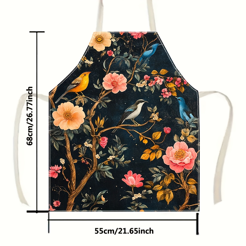 1pc, Vintage Floral Bird Print - Kitchen Baking Ideas recensie en prijs