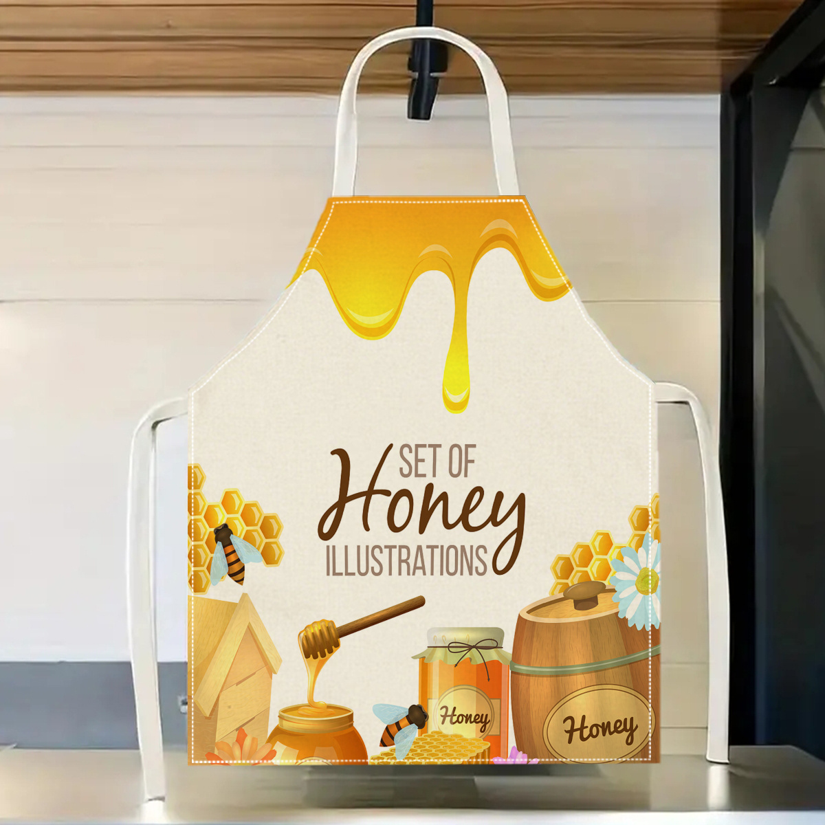 1pc Honey Bee Apron Sweet Kitc - Kitchen Baking Ideas recensie en prijs