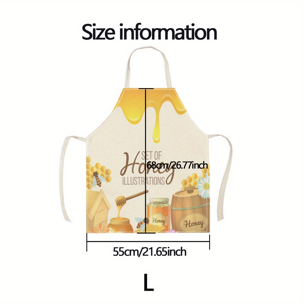 1pc Honey Bee Apron Sweet Kitc - Kitchen Baking Ideas recensie en prijs