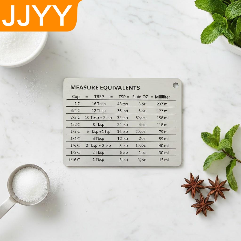 Stainless Steel Kitchen Scale  - Kitchen Baking Conversion Chart recensie en prijs