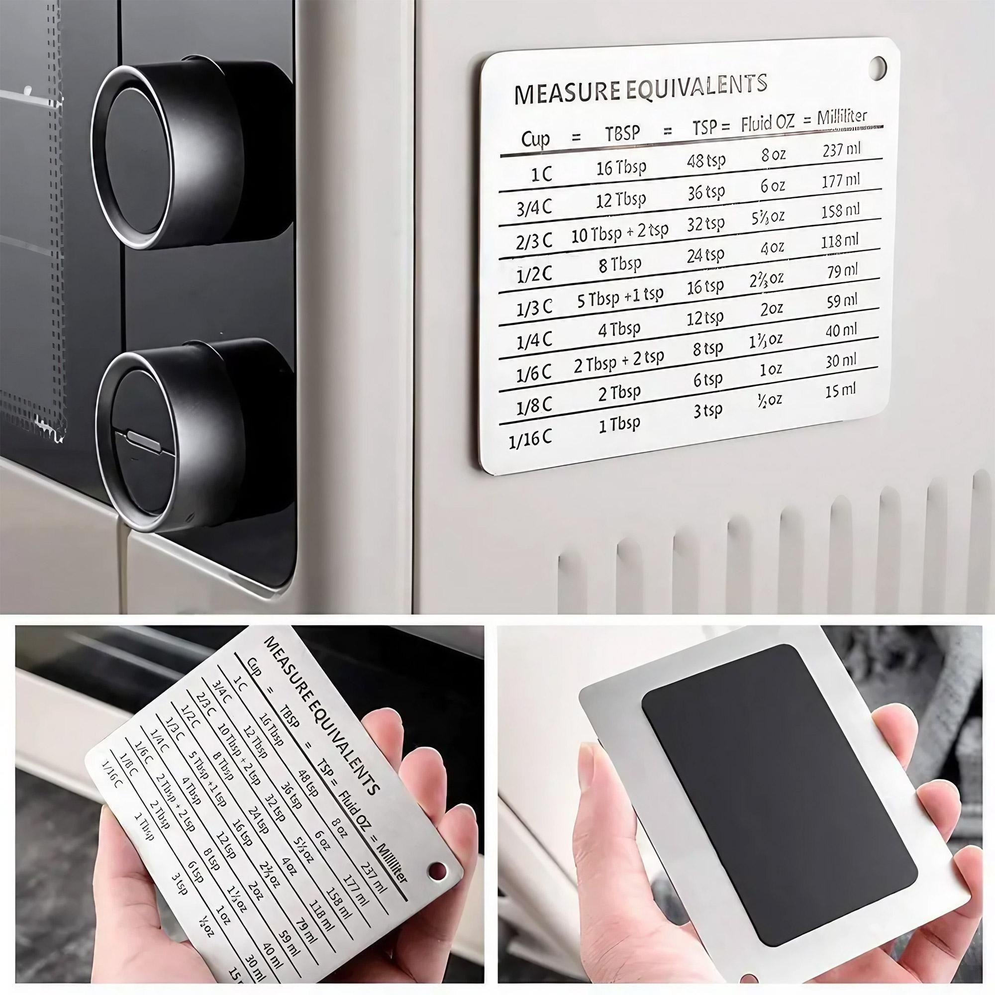 Stainless Steel Kitchen Scale  - Kitchen Baking Conversion Chart recensie en prijs
