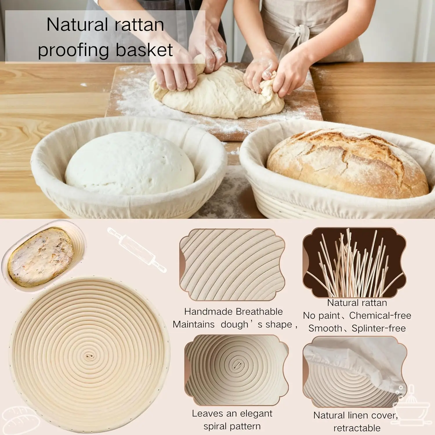 Super All-Inclusive Sourdough  - Proofing Basket Banneton recensie en prijs