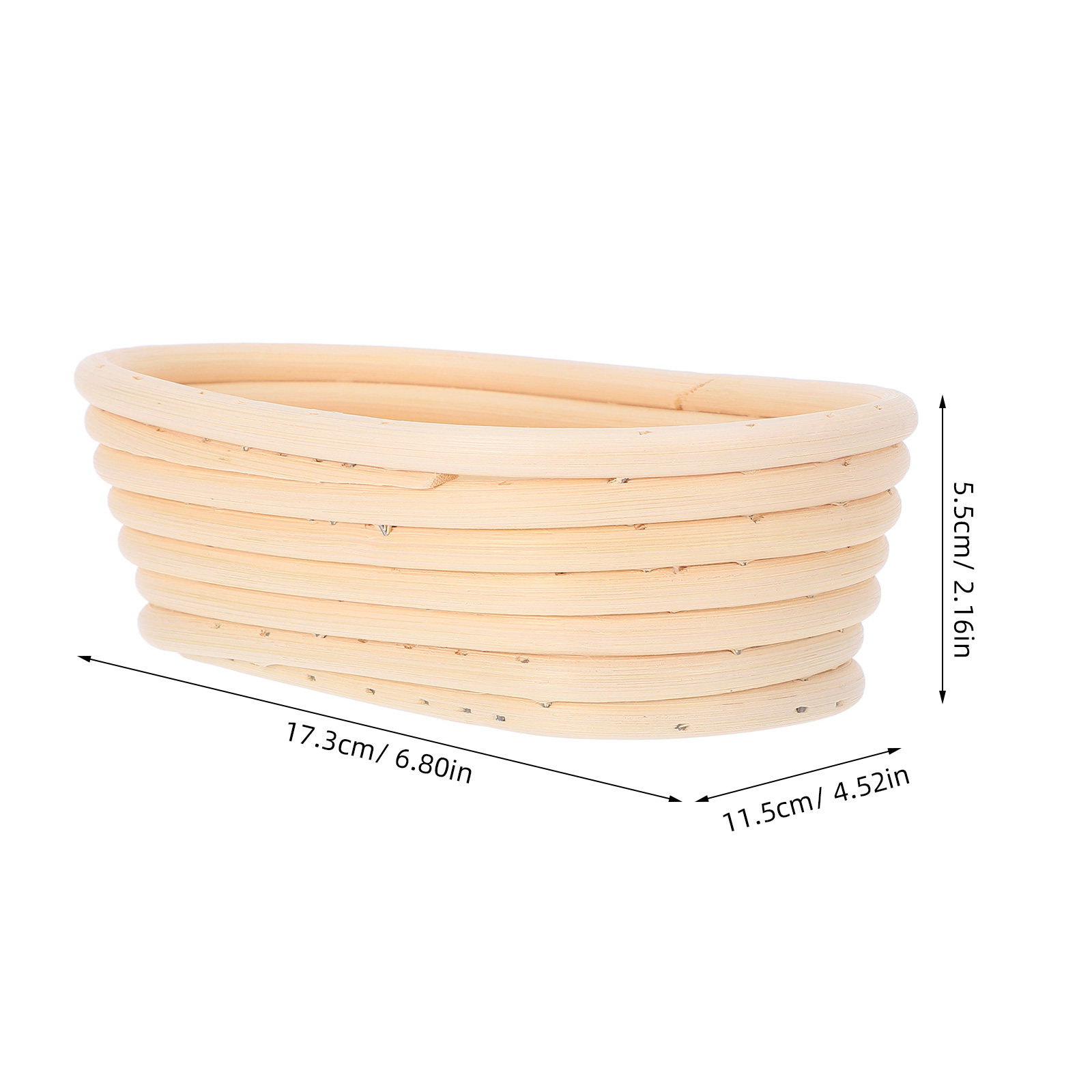 Rattan Proofing Basket Oval Br - Proofing Basket Banneton recensie en prijs