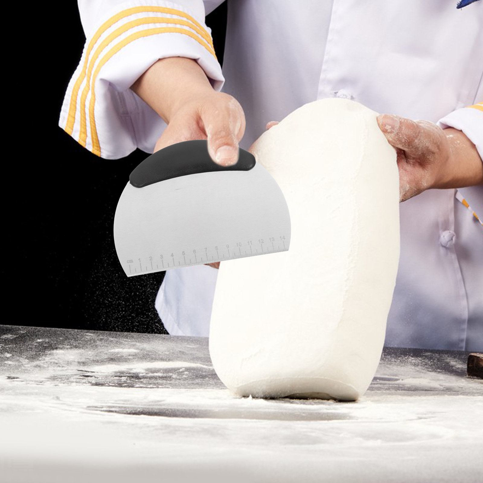 Dough Cutter Tool Stainless St - Bench Scraper Dough recensie en prijs