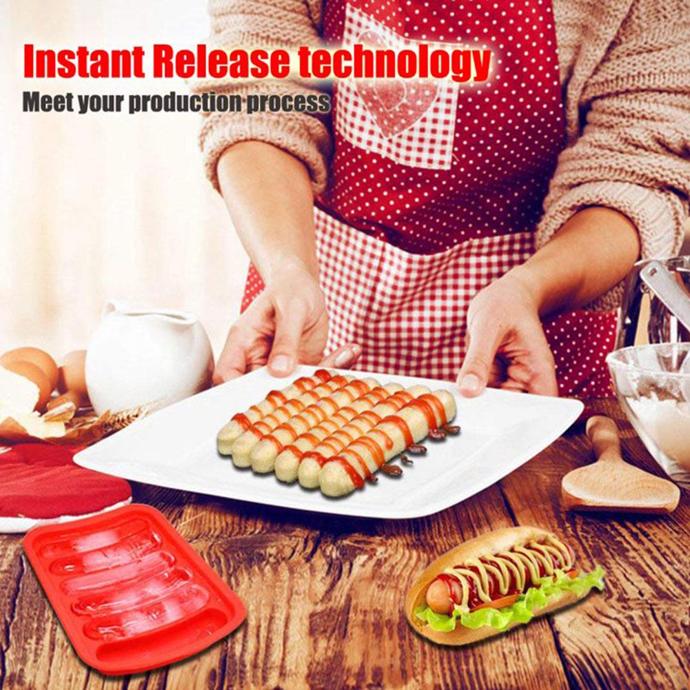 6-Cavity Silicone Sausage Make - Baking Kitchen Kids recensie en prijs