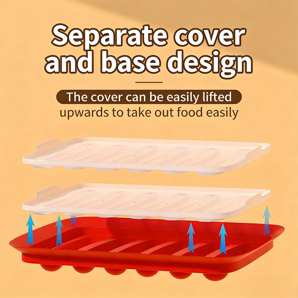 6-Cavity Silicone Sausage Make - Baking Kitchen Kids recensie en prijs