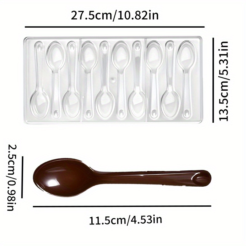 1PC Spoon Shaped Chocolate Mol - Kitchen And Baking Tools recensie en prijs