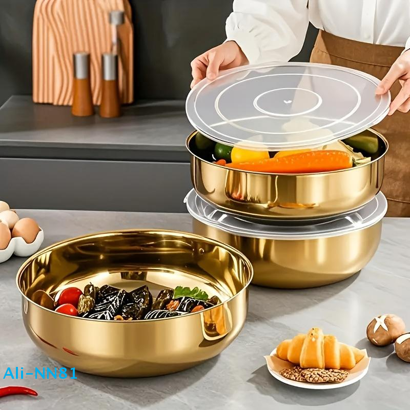 【N】Stainless Steel Mixing Bowl - Kitchen Baking Bowls recensie en prijs
