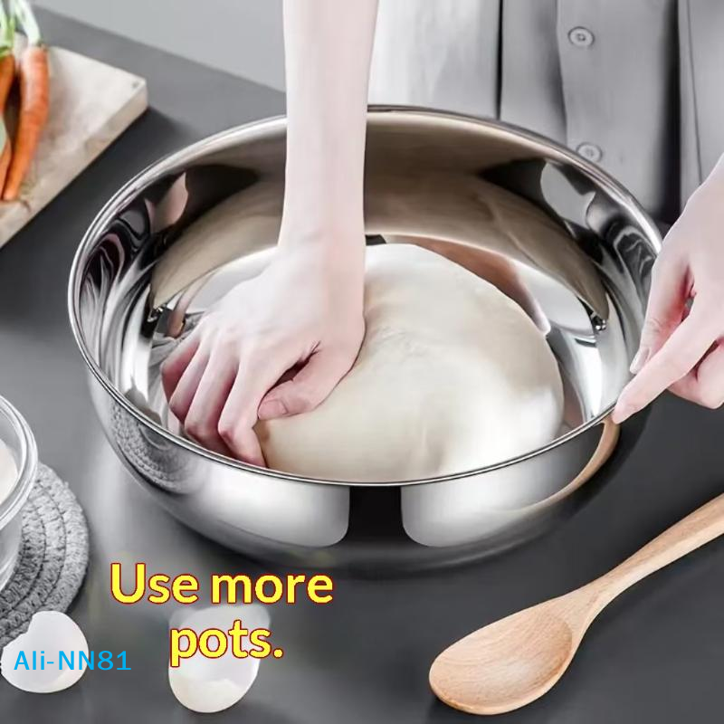 【N】Stainless Steel Mixing Bowl - Kitchen Baking Bowls recensie en prijs