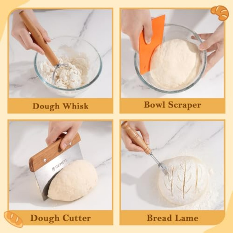 Sourdough Starter Kit with Ban - Proofing Basket Banneton recensie en prijs