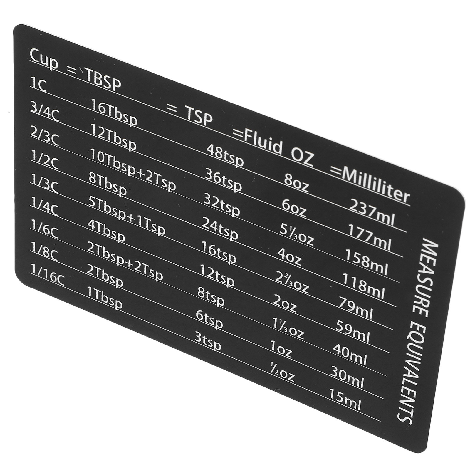 Magnetic Kitchen Conversion Ch - Kitchen Baking Conversion Chart recensie en prijs