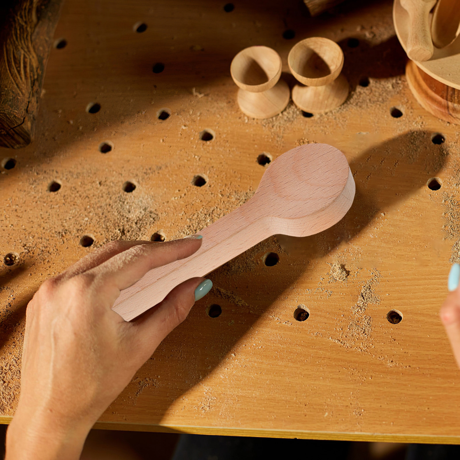 4Pcs Unfinished Wooden Spoon B - Kitchen Baking Ideas recensie en prijs