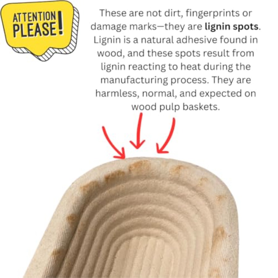 Oval 750g Groove Banneton Brea - Proofing Basket Banneton recensie en prijs