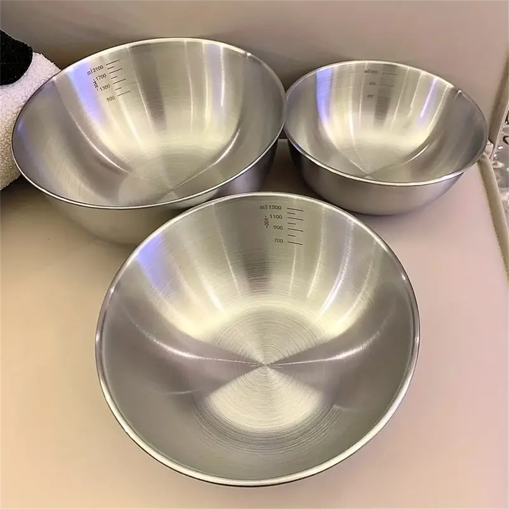 1-3 Stainless Steel Bowl Set w - Kitchen Baking Bowls recensie en prijs