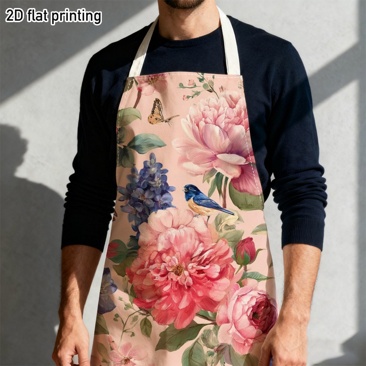1pc Beautiful Floral Bird Apro - Kitchen Baking Ideas recensie en prijs