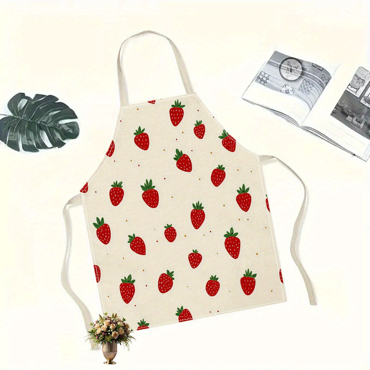 1pc Strawberry Apron Fruit Pat - Baking Kitchen Kids recensie en prijs