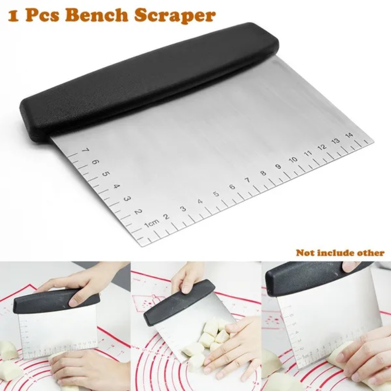1 Pc Stainless Steel Bench Scr - Bench Scraper Dough recensie en prijs