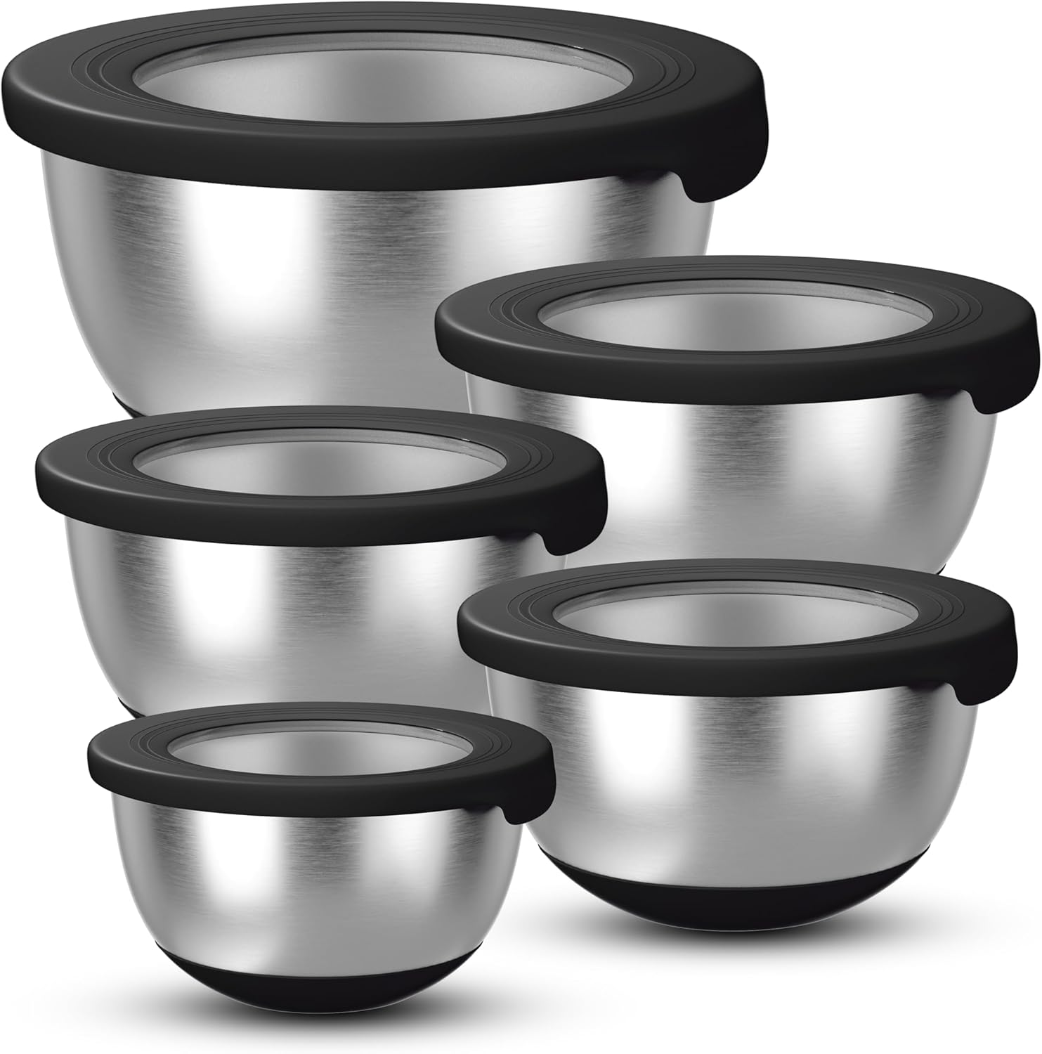 Stainless Steel Mixing Bowls w - Kitchen Baking Bowls recensie en prijs