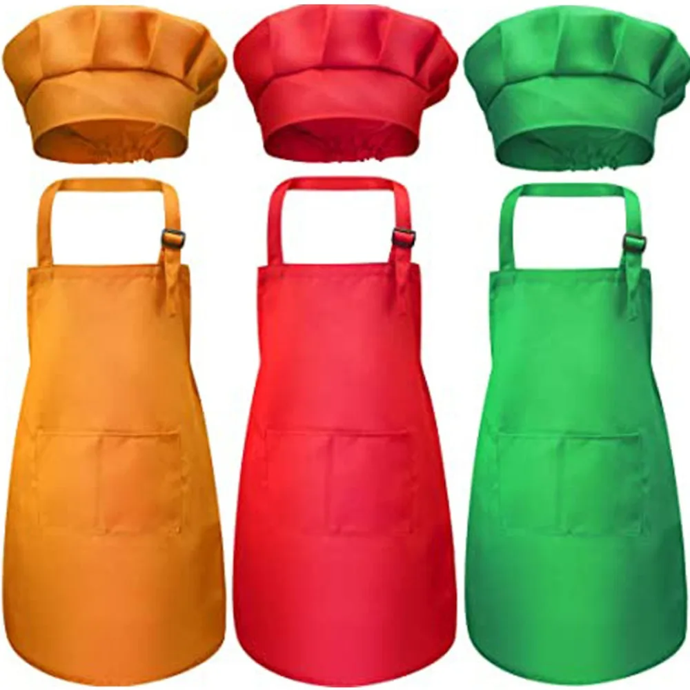 Children Chef Apron Front Pock - Baking Kitchen Kids recensie en prijs