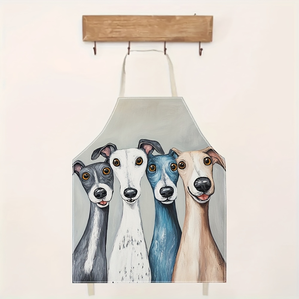 1pc Cute Greyhound Dog Art Apr - Kitchen Baking Ideas recensie en prijs