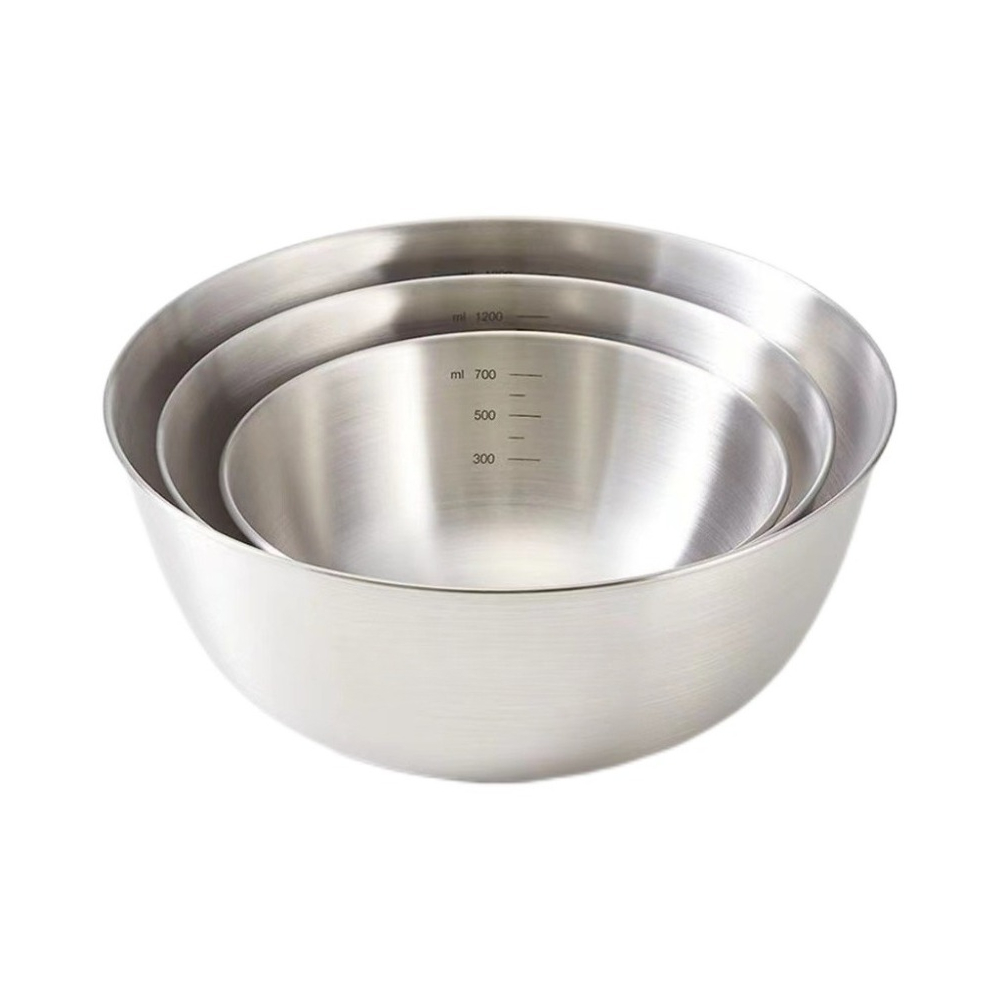 3pcs Stainless Steel Bowl Set  - Kitchen Baking Bowls recensie en prijs