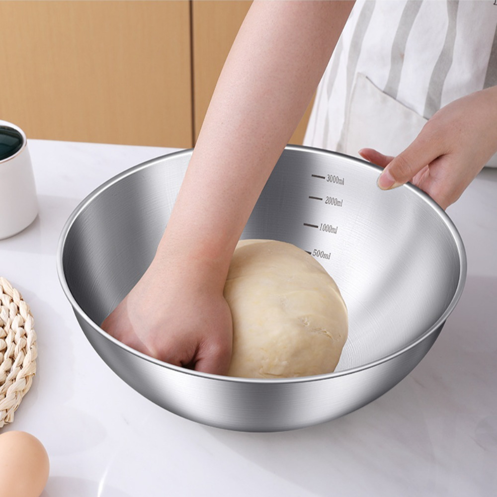 3pcs Stainless Steel Bowl Set  - Kitchen Baking Bowls recensie en prijs