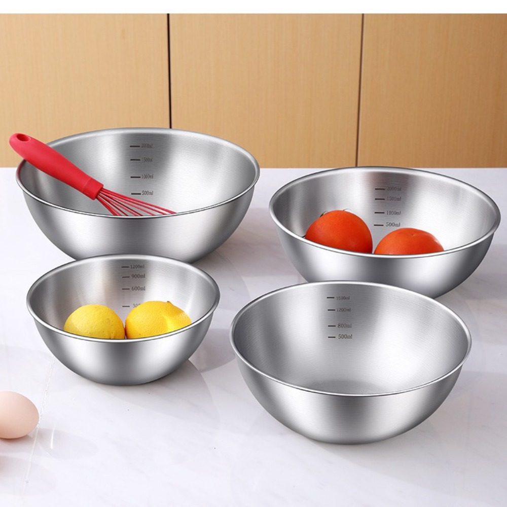 3pcs Stainless Steel Bowl Set  - Kitchen Baking Bowls recensie en prijs
